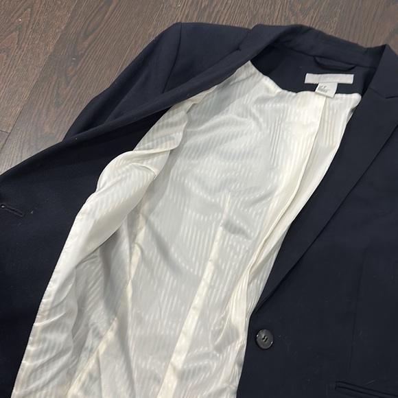 H&M Navy Blue Blazer | Women’s Size 8 - Picture 3 of 5